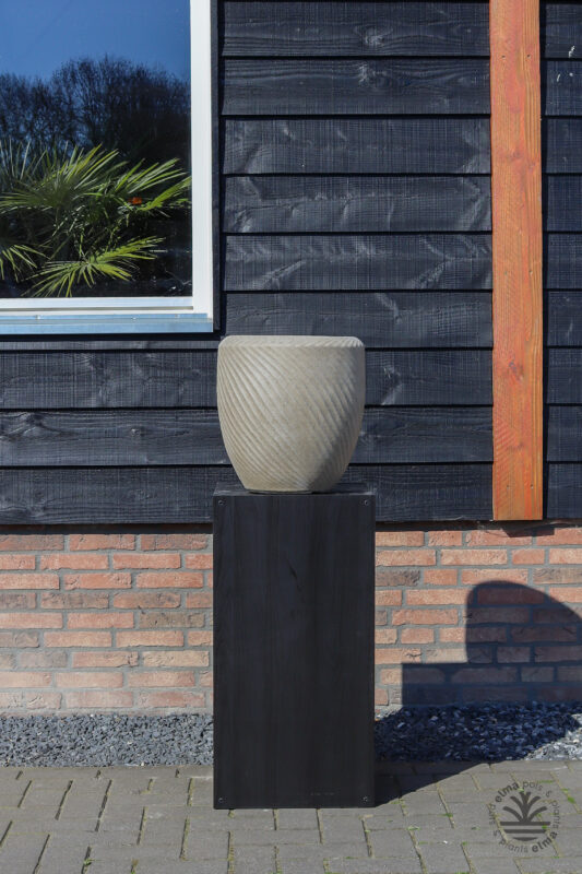 Malaga Collection Design Plantenbak Low Balloon | Fiberstone